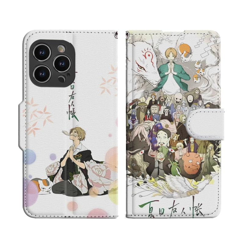 Amazon.co.jp: 夏目友人帳 スマホケース iphone15 ケース 手帳型